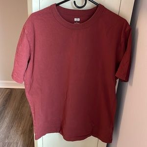 Rust color tee shirt, good condition.